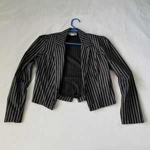 Striped suit top